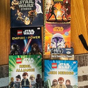 Six Star Wars Books!